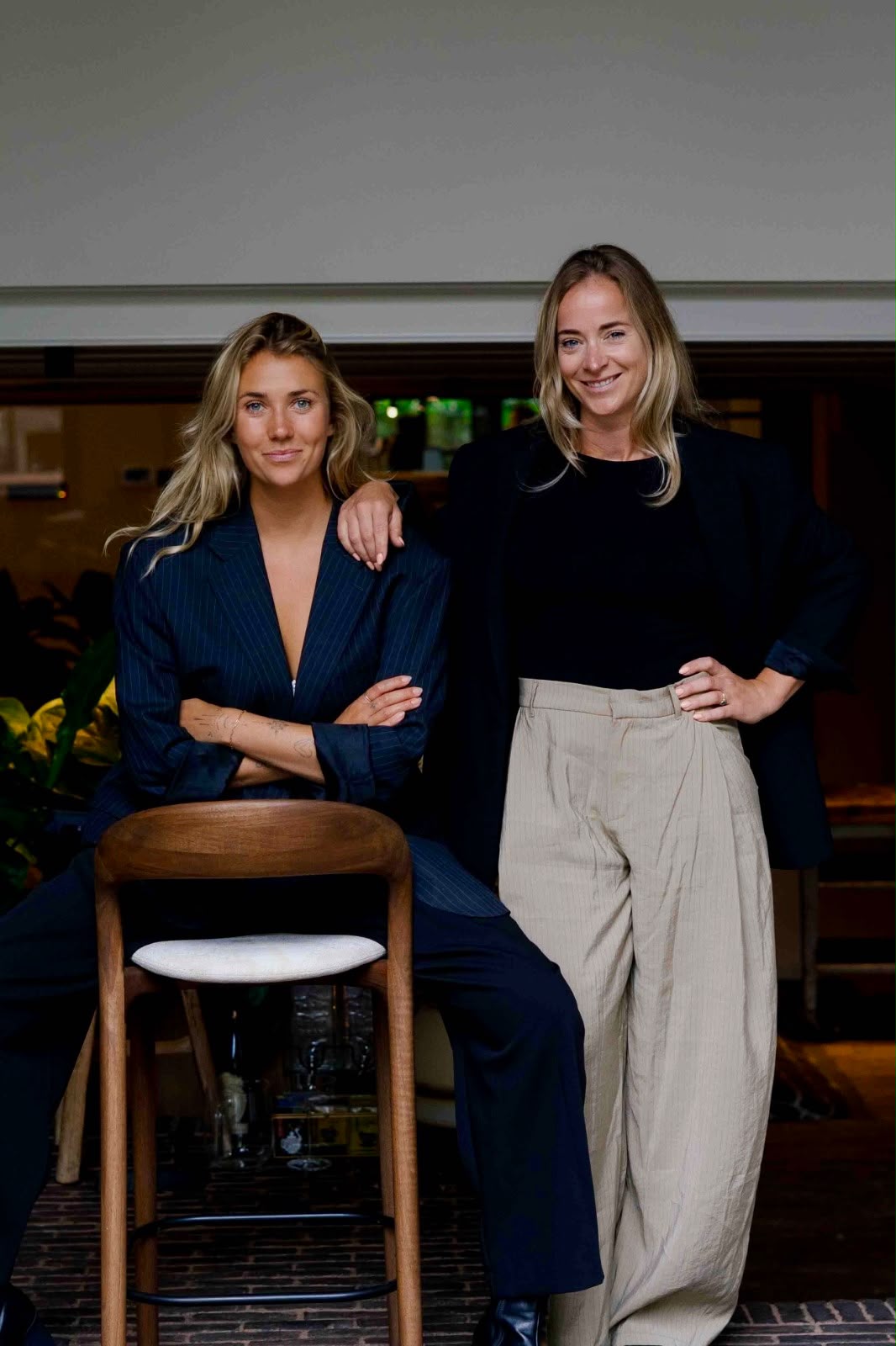 Lotte van Rijen en Lisette Braakenburg van Backum, de hosts van House of Founders.